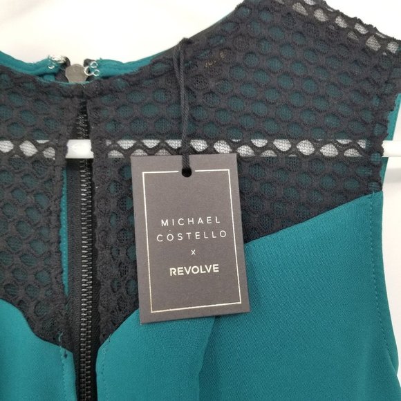 NWT Michael Costello X Revolve Erica Women's Mini Dress Size Medium - Picture 4 of 12